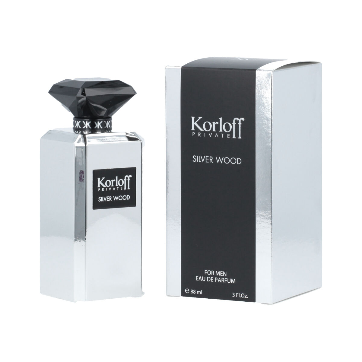 Parfum Homme Korloff EDP Silver Wood (88 ml)