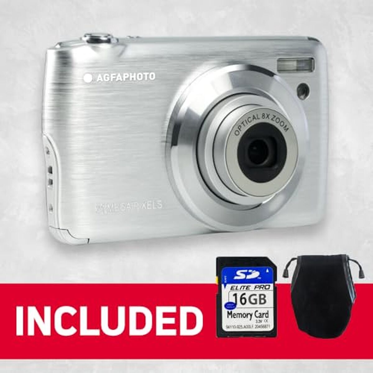 Digital Camera Agfa DC8200 Grey Silver