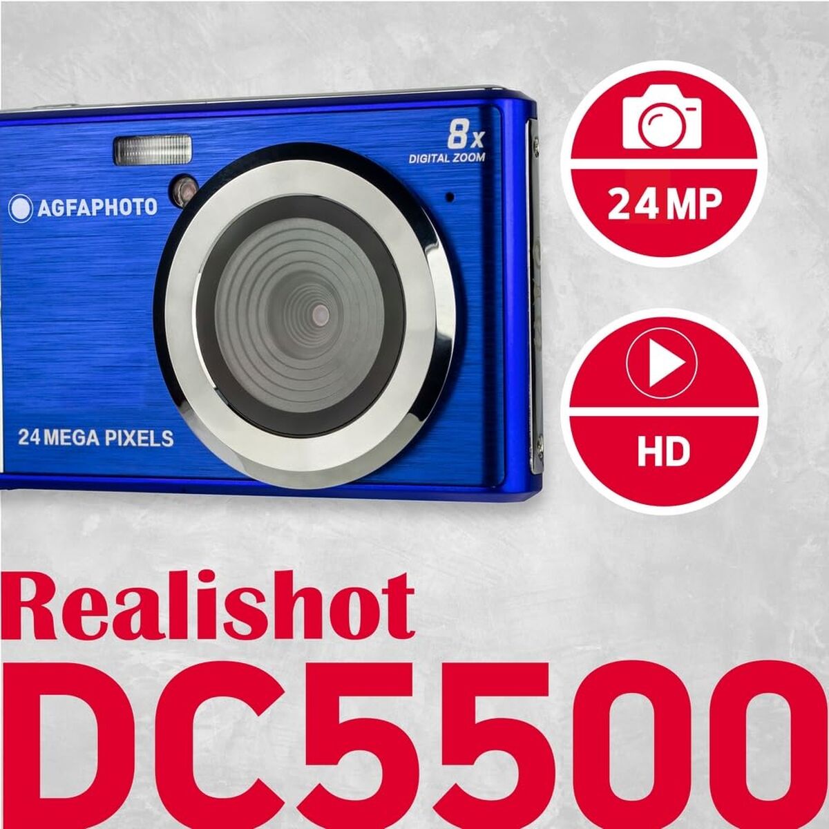 Bild von Digital Camera Agfa DC5500 Blue