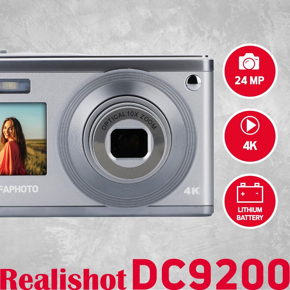 Skaitmeninė Kamera Kodak Realishot DC9200 Sidabras 24 MP 2,8"