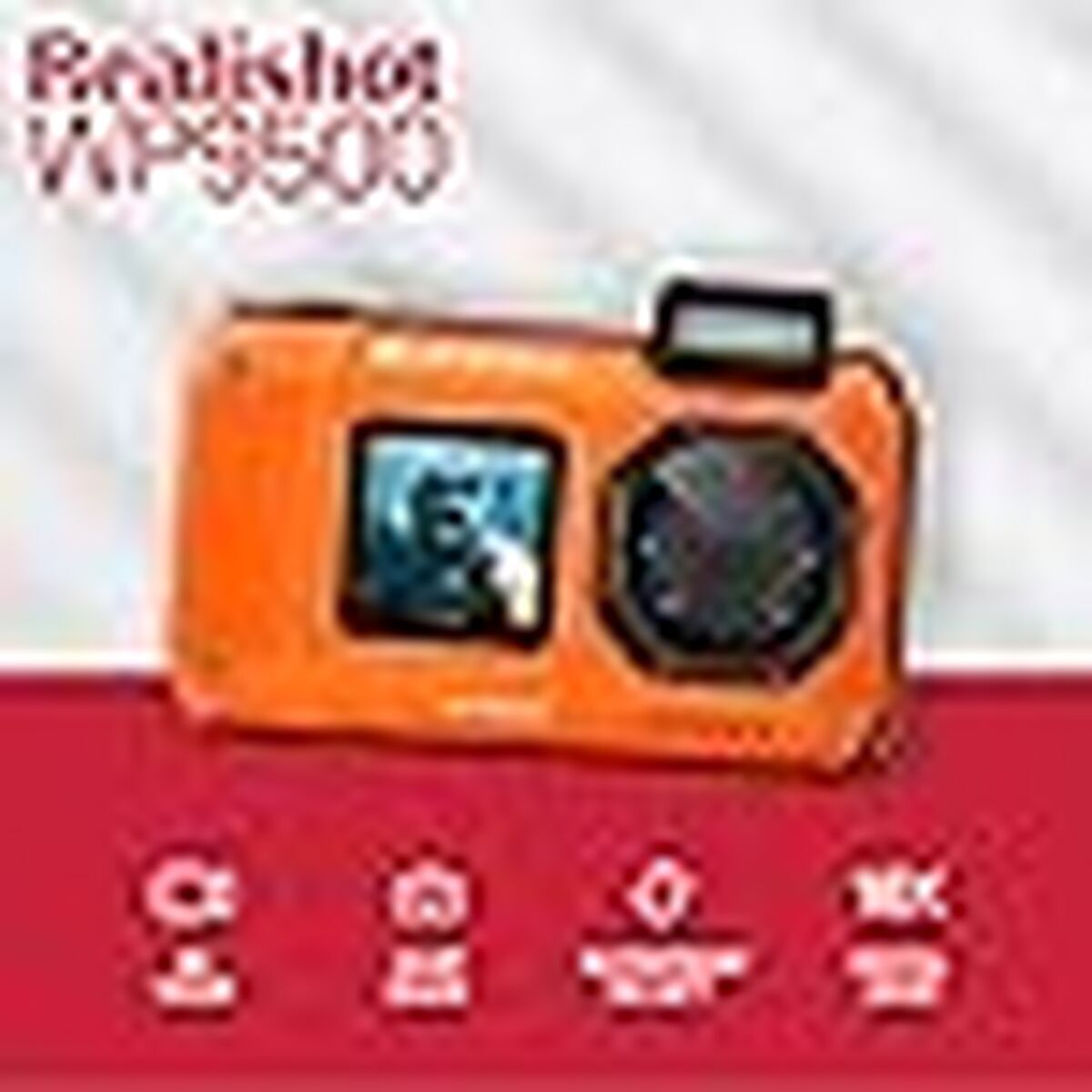 Vaikiškas skaitmeninis fotoaparatas Agfa WP9500OG Waterproof