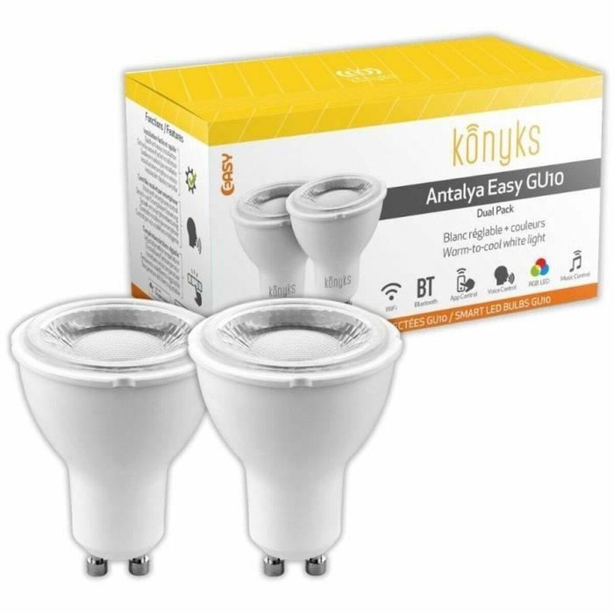 Ampoule à Puce Konyks E (2700 K) (6500 K) (2 Unités)