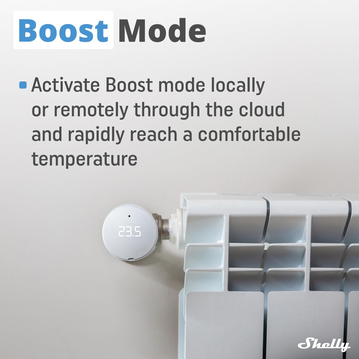 Thermostaat Shelly SHELLY BLU TRV Wit