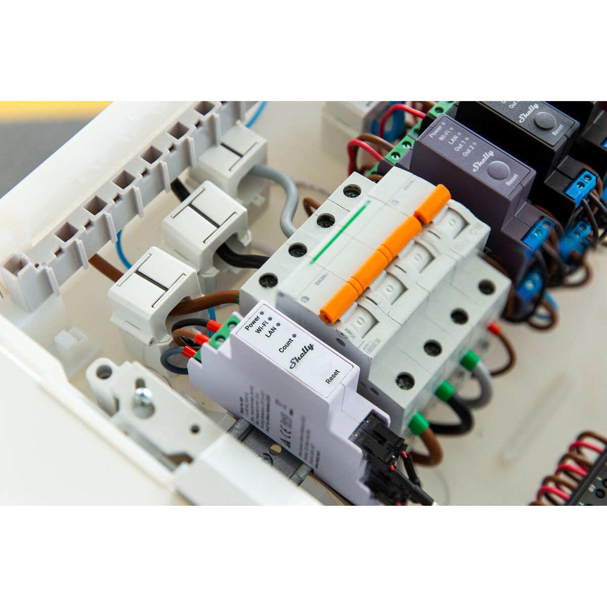 Wi-Fi switch module Shelly PRO 3EM 120A Wi-Fi