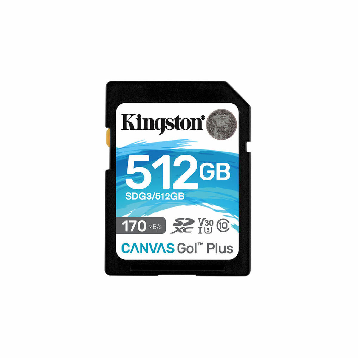 Carte Mémoire Micro SD avec Adaptateur Kingston SDG3 512GB SSD