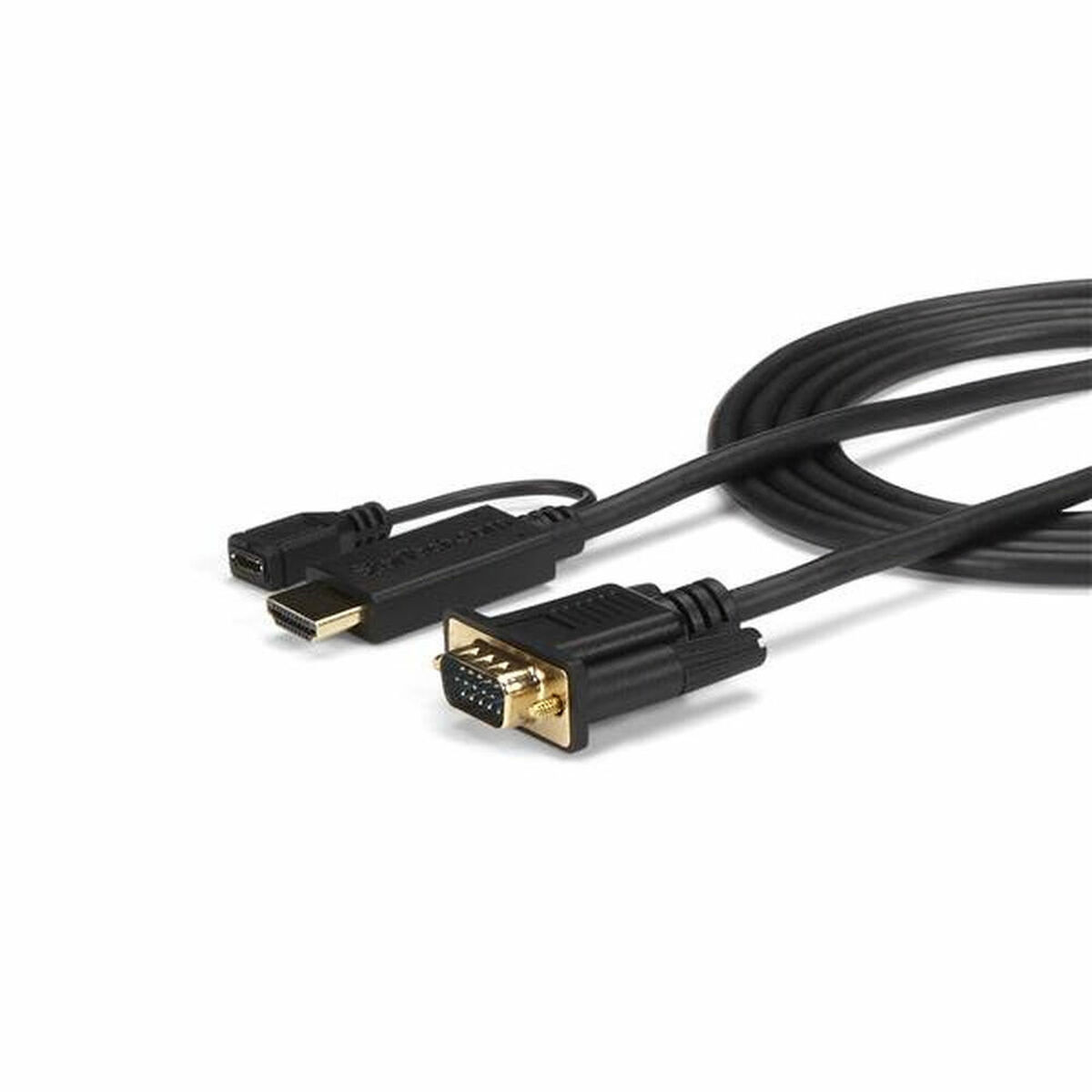 HDMI-kabel Startech HD2VGAMM3 0,9 m Mikro USB VGA
