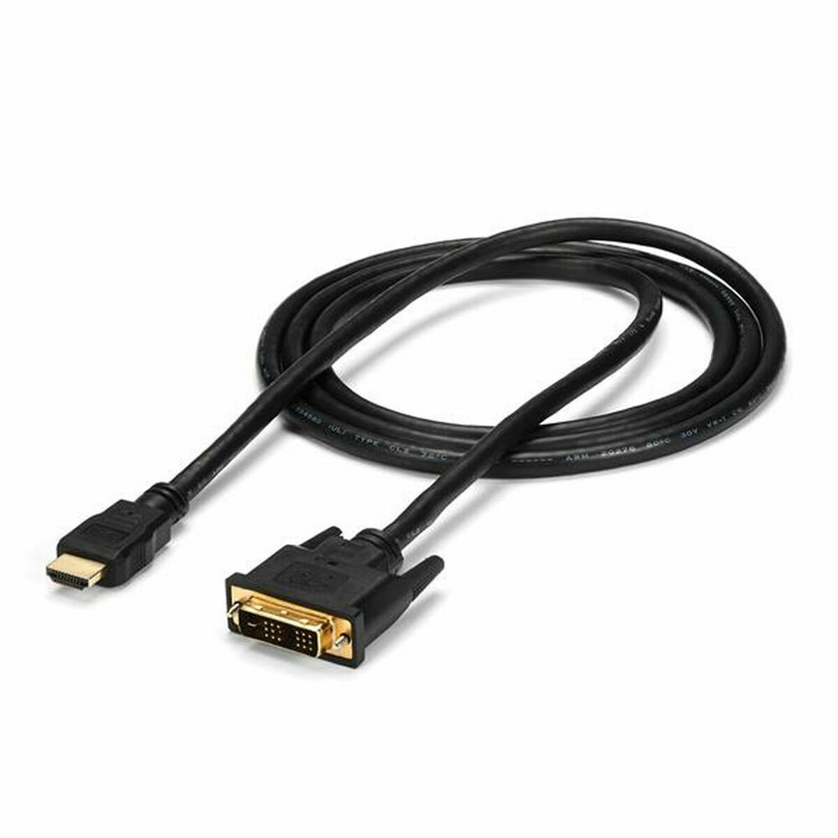 Adaptateur HDMI vers DVI Startech HDMIDVIMM6           Noir