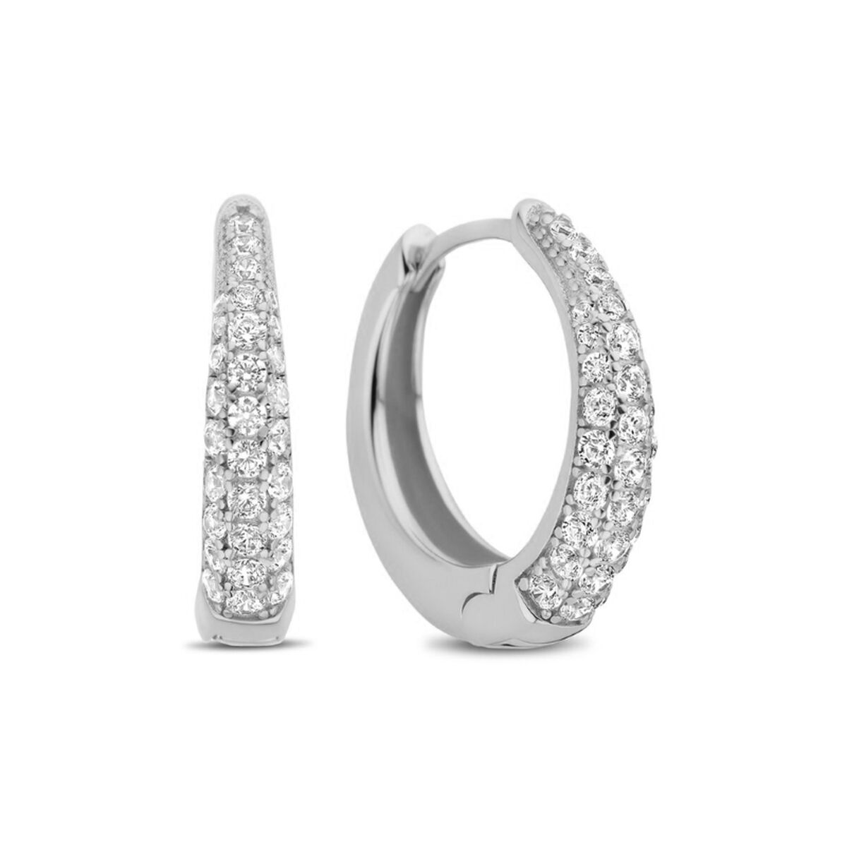 Oorbellen Dames New Bling 9NB-1235 Zilverkleurig