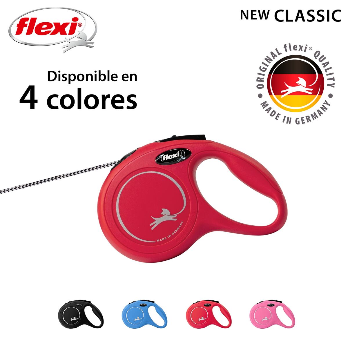 Dog Lead Trixie Classic XS Red XS 3 m, view 6