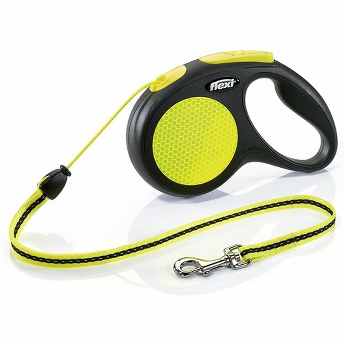 Dog Lead Trixie flexi New NEON Yellow Reflective 5 m, view 2