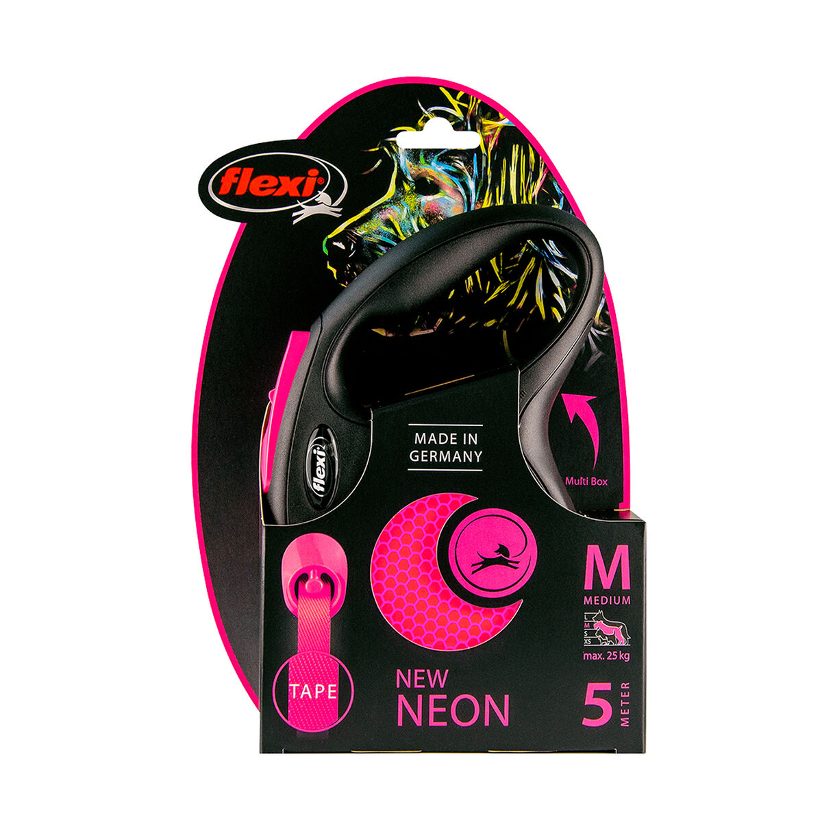 Hondenriem Flexi Flexi 5 m Roze S