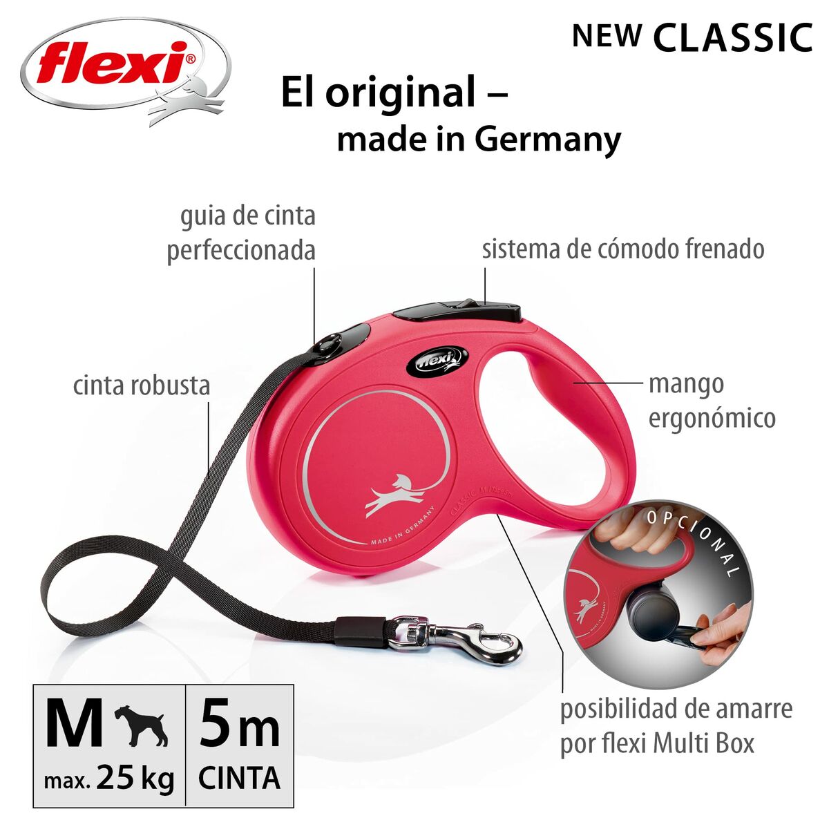 Strap Trixie New Classic Red 5 m, view 2
