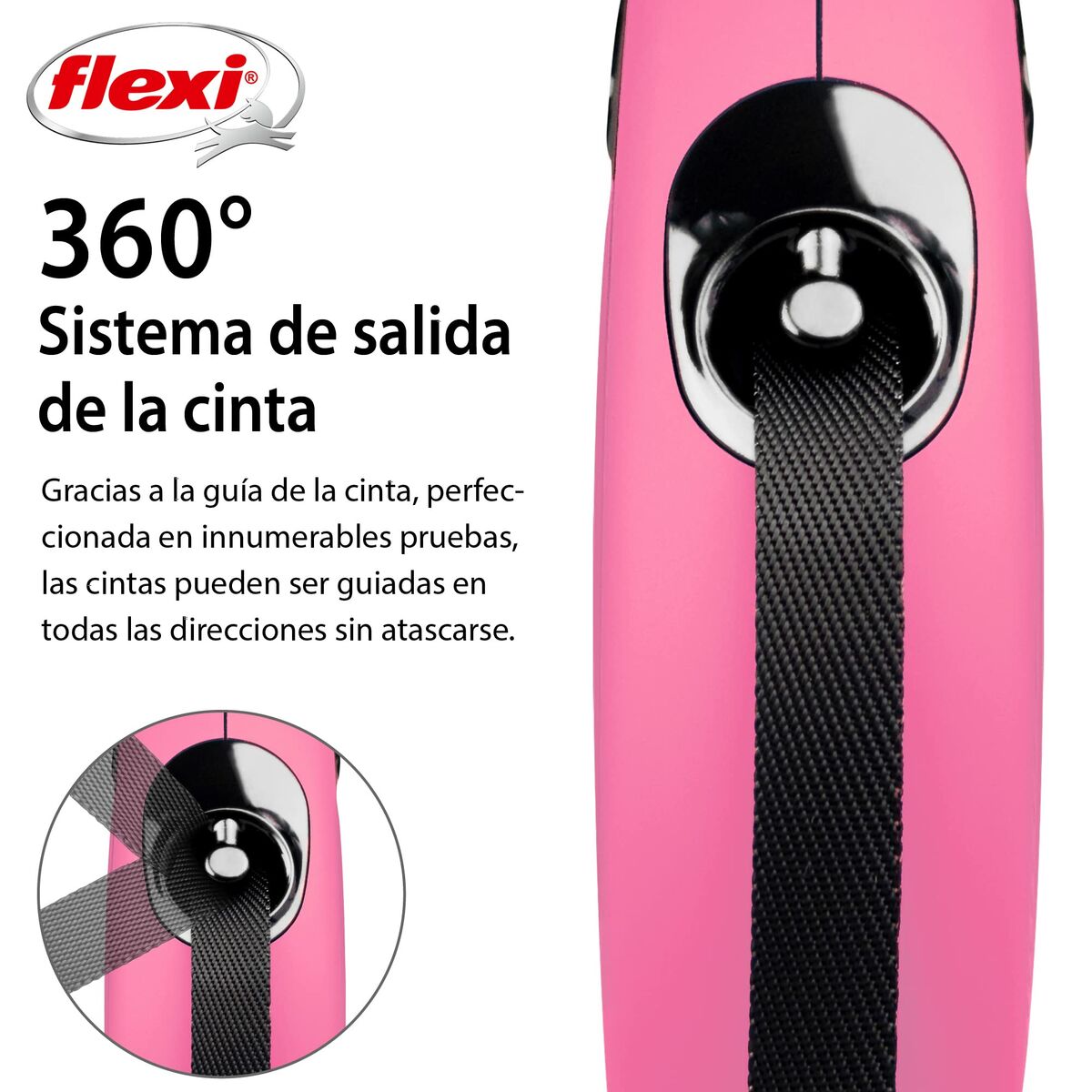 Dog Lead Trixie New Classic Pink 5 m, view 2