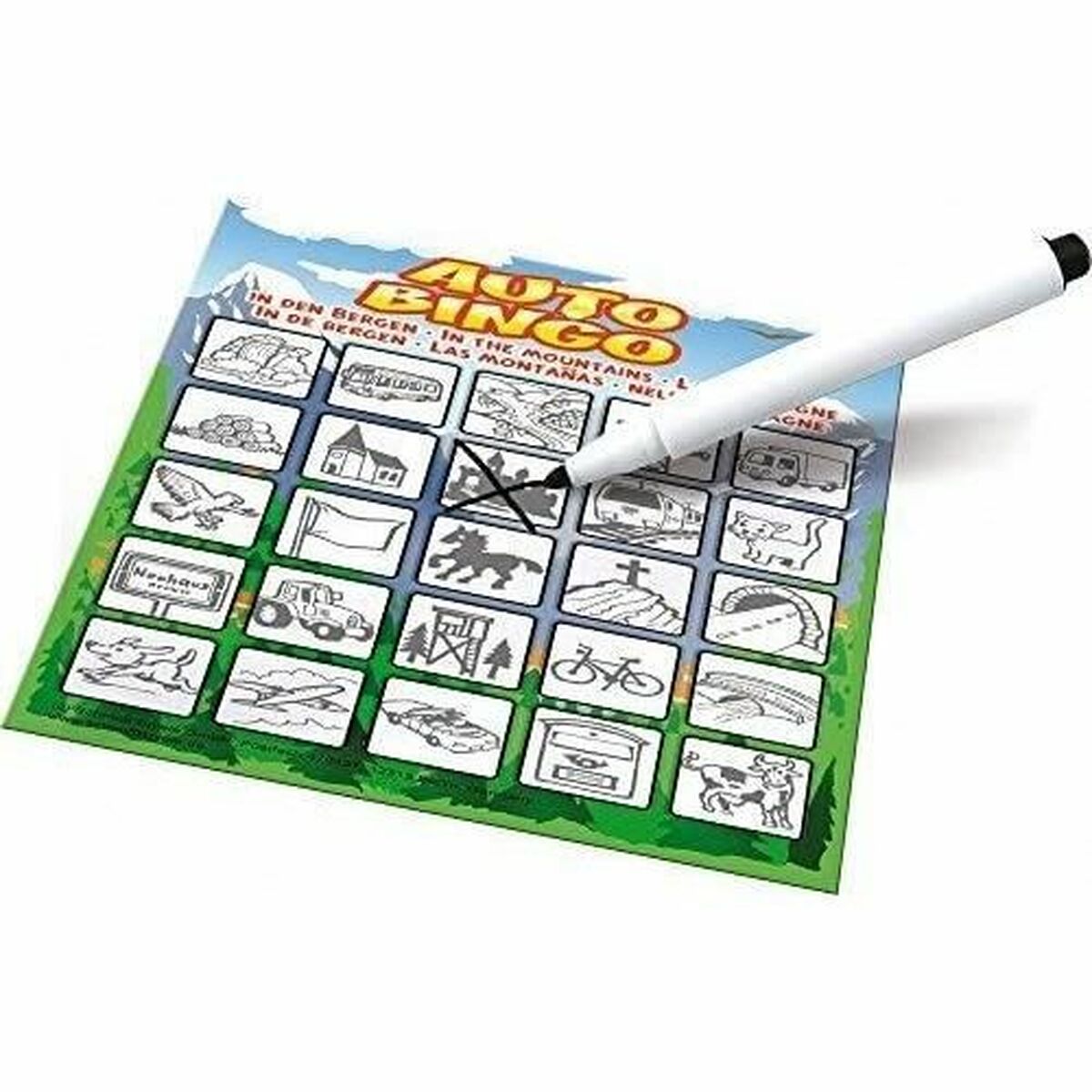 Image secondaire de Jeu de société Schmidt Spiele Auto-Bingo