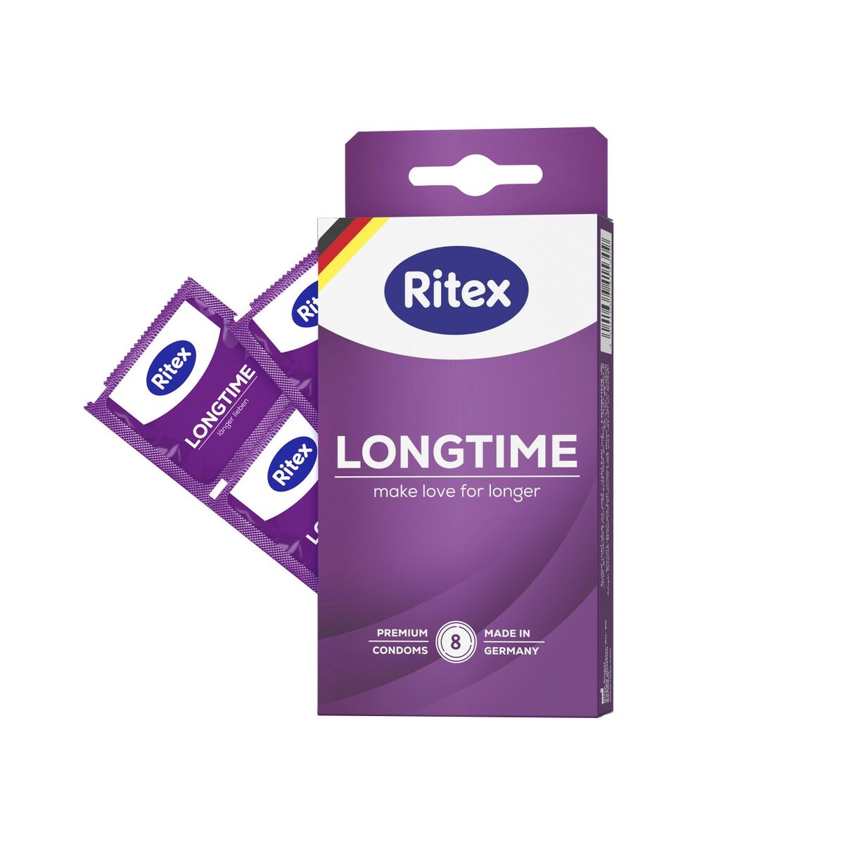 Preservativos Ritex Longtime 8 Unidades