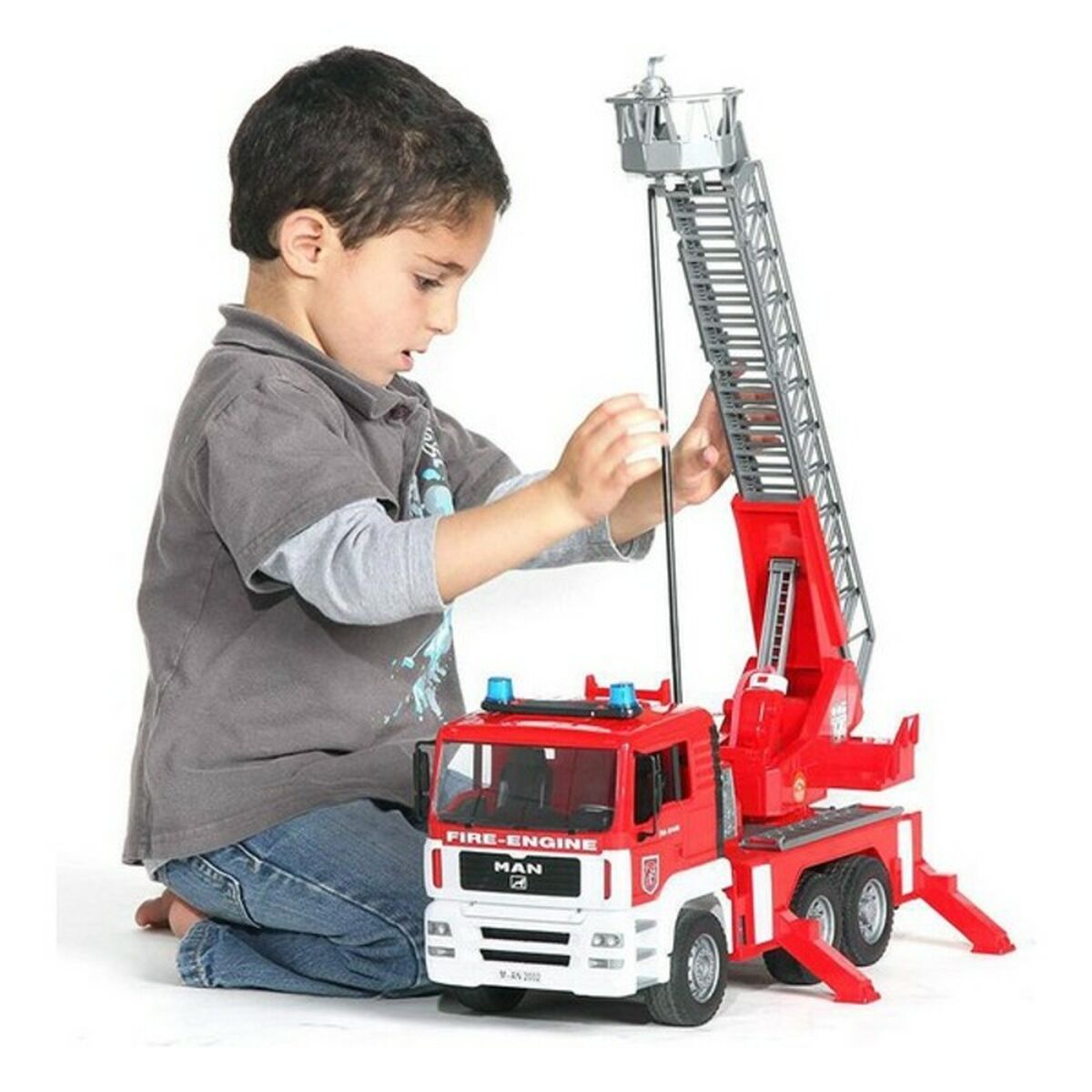 Image secondaire de Camion de Pompiers MAN TGA Bruder 02771