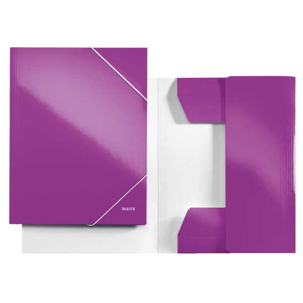 Faltblatt LEITZ A4 Violett...