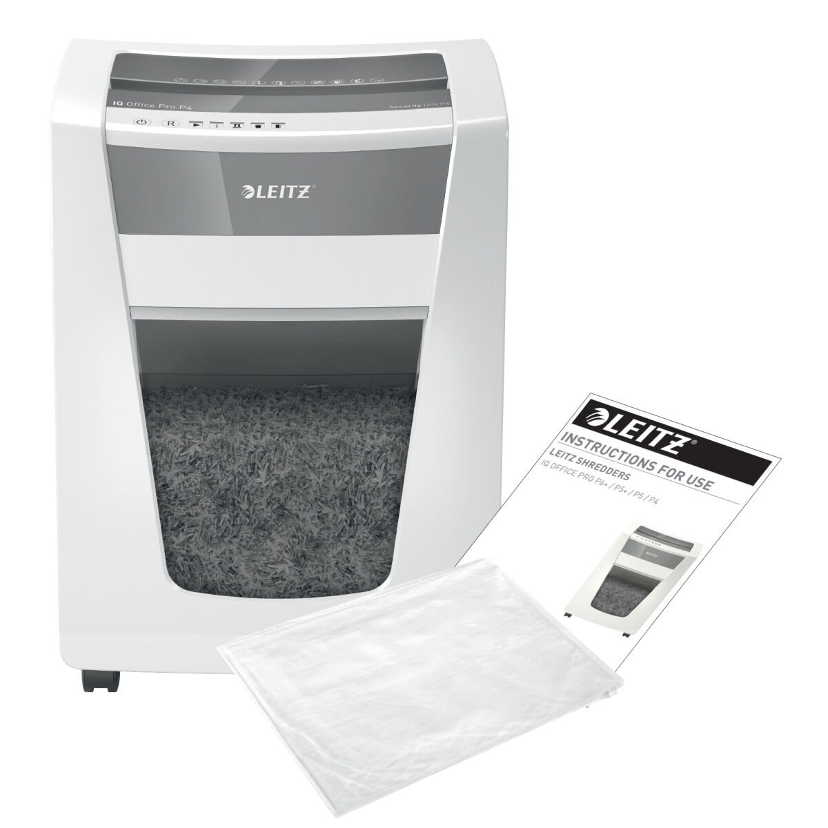 Afbeeldingen van Paper Shredder Leitz Office Pro P4 Leitz IQ 30 L