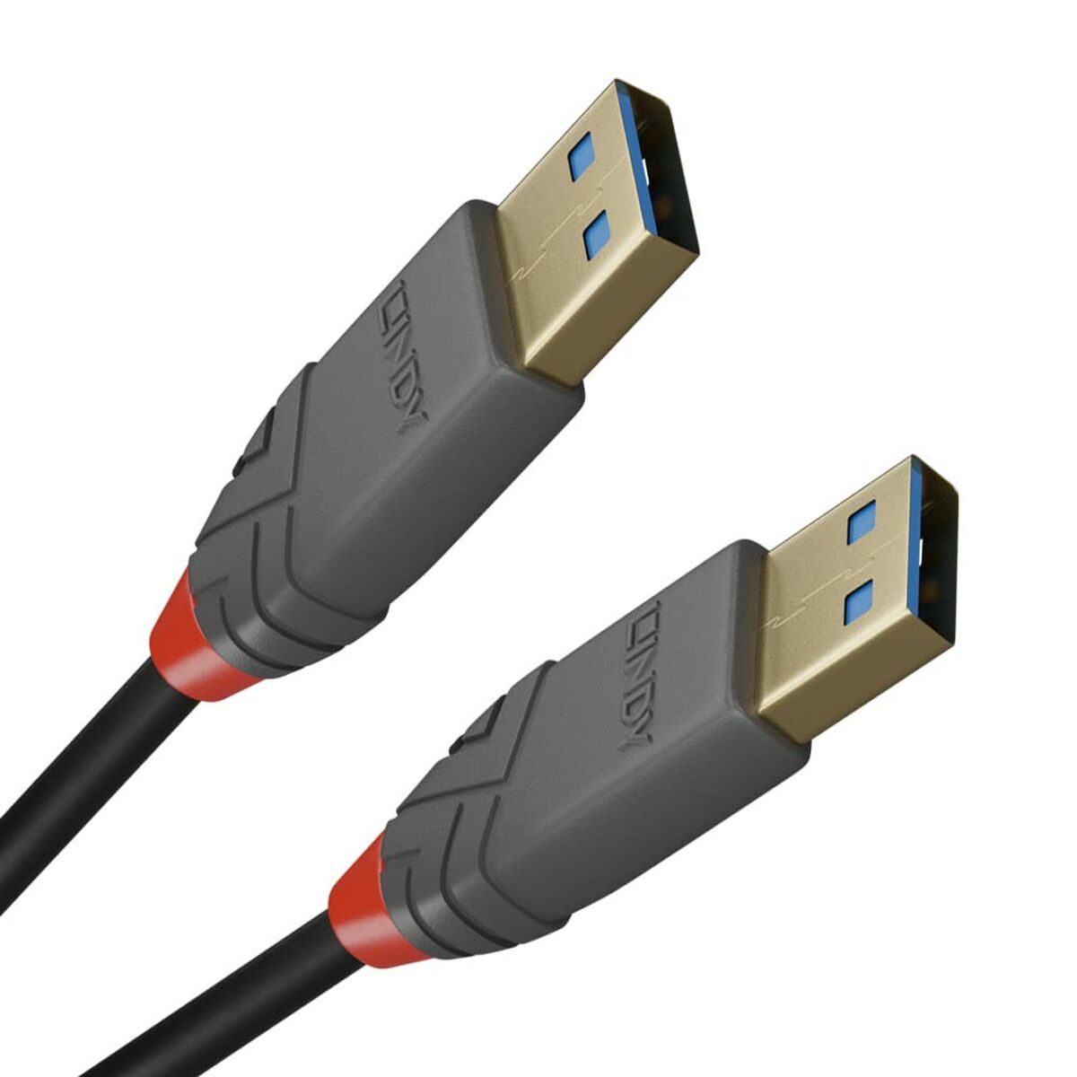 Câble USB LINDY 36751 Noir 1 m