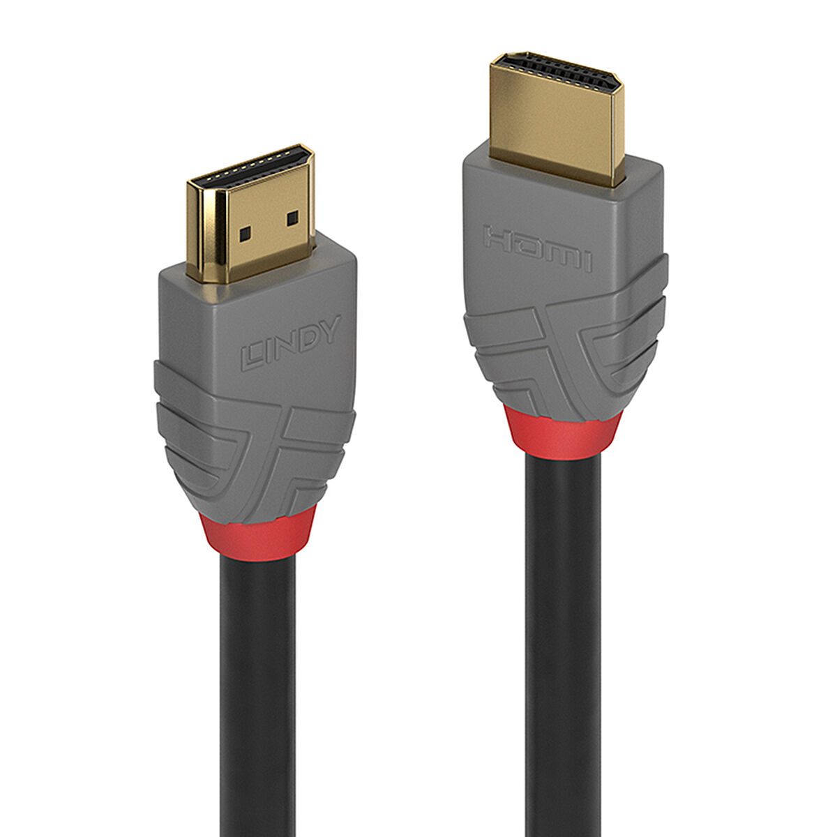 Câble HDMI LINDY 36961 Noir 50 cm Noir/Gris