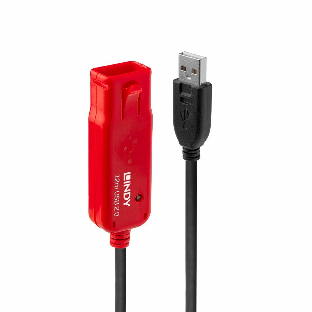 Câble USB LINDY 42782 12 m Noir