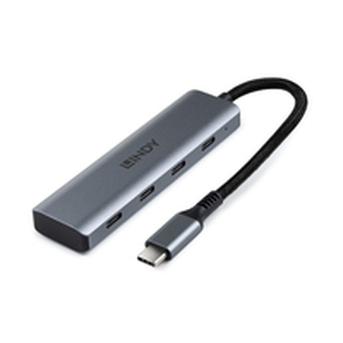 Afbeeldingen van USB Hub LINDY 43414 Grey