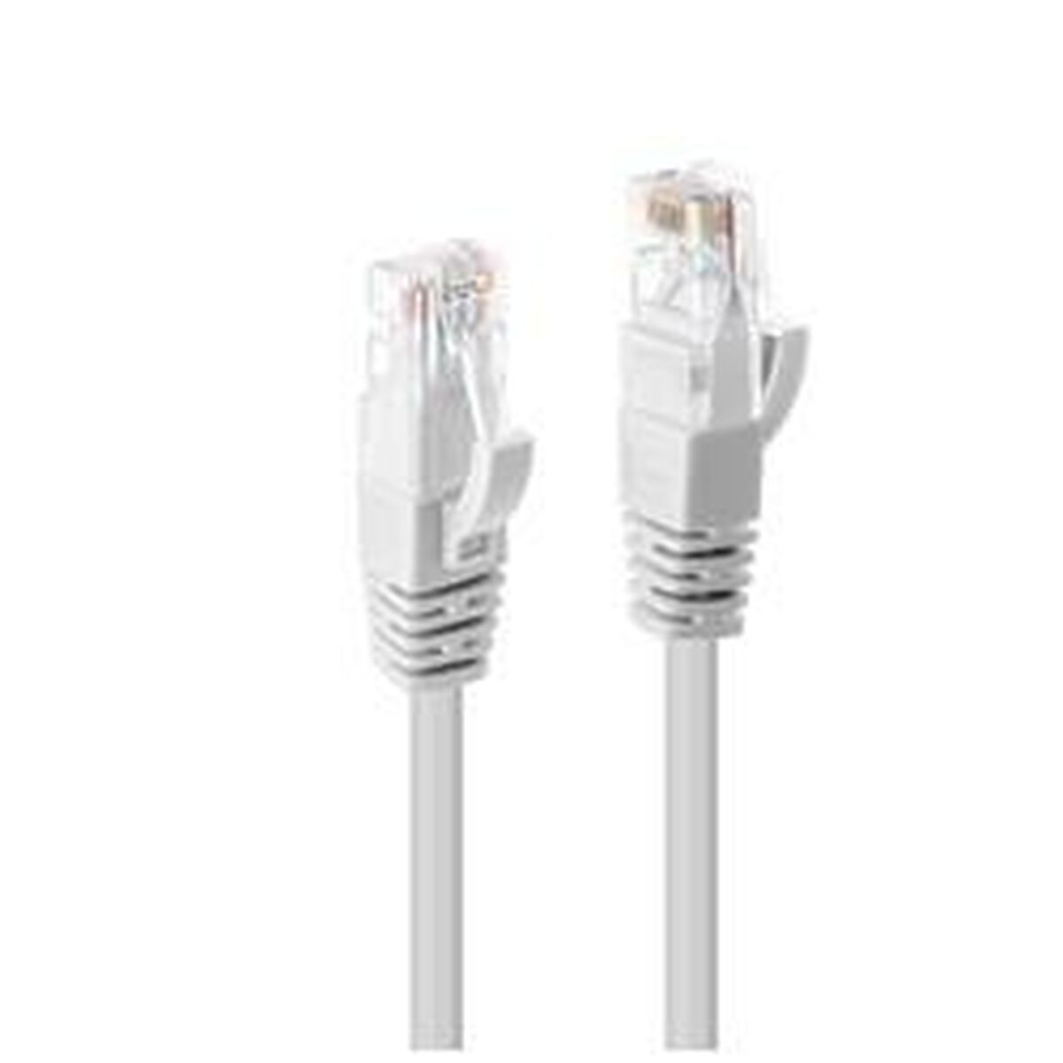 Câble Réseau Rigide UTP 6ème Catégorie LINDY 48097 Blanc 10 m 1 Unité