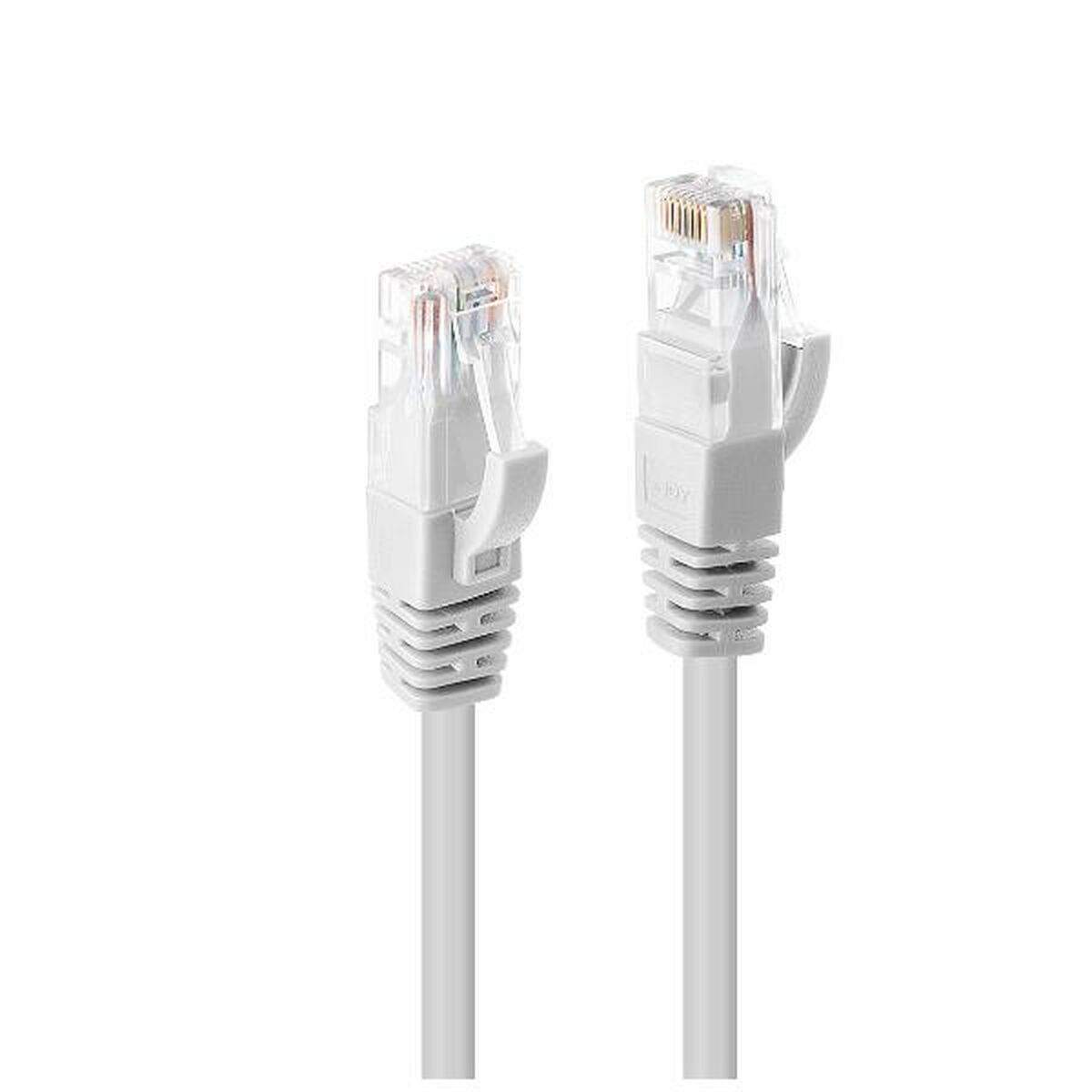 Image secondaire de Câble Réseau Rigide UTP 6ème Catégorie LINDY 48097 Blanc 10 m 1 Unité