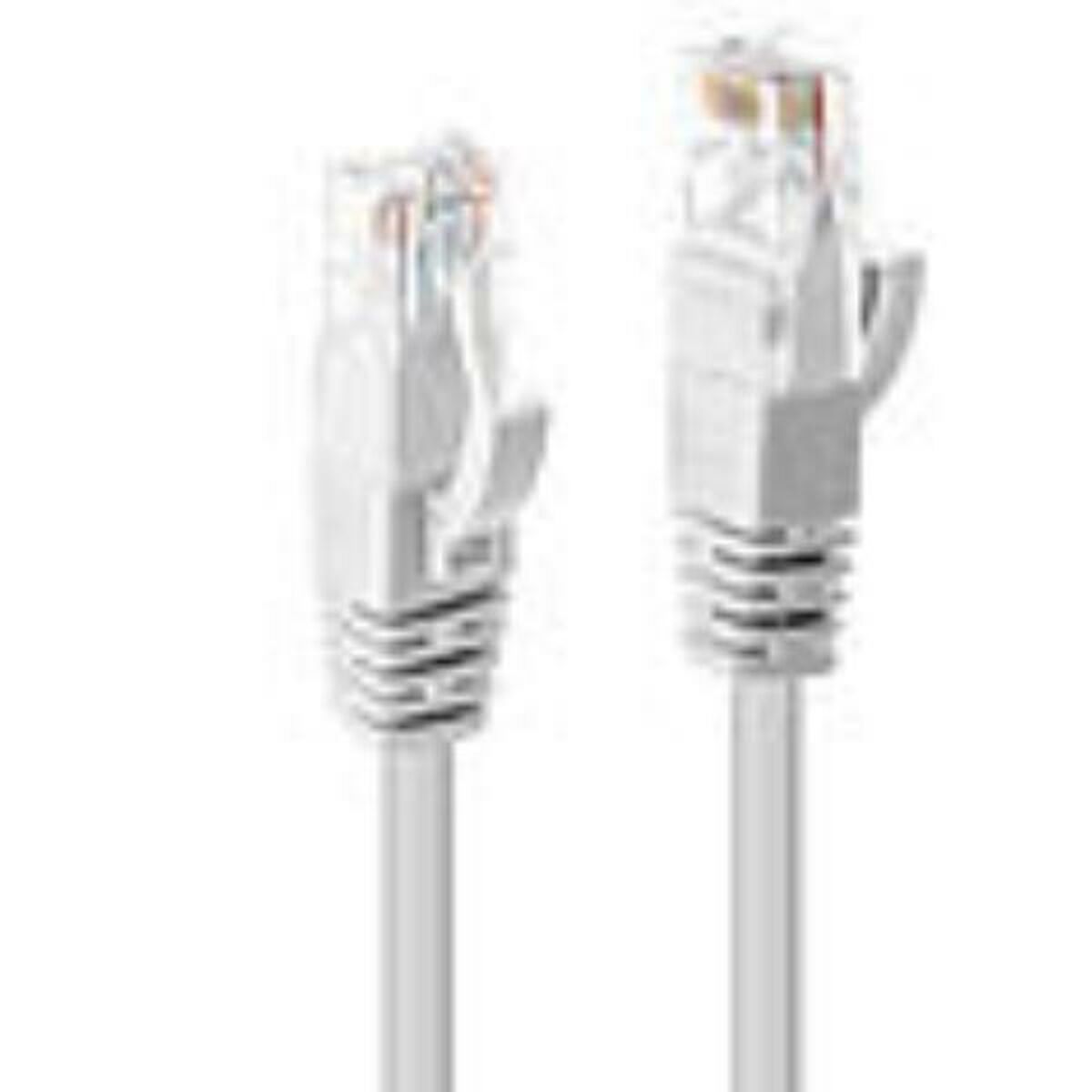 Image secondaire de Câble Réseau Rigide UTP 6ème Catégorie LINDY 48098 Blanc 15 m 1 Unité