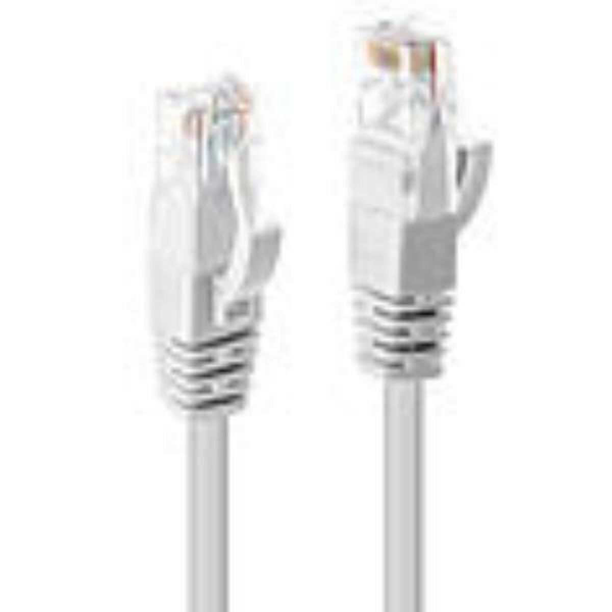 Image secondaire de Câble Réseau Rigide UTP 6ème Catégorie LINDY 48099 Blanc 20 m 1 Unité