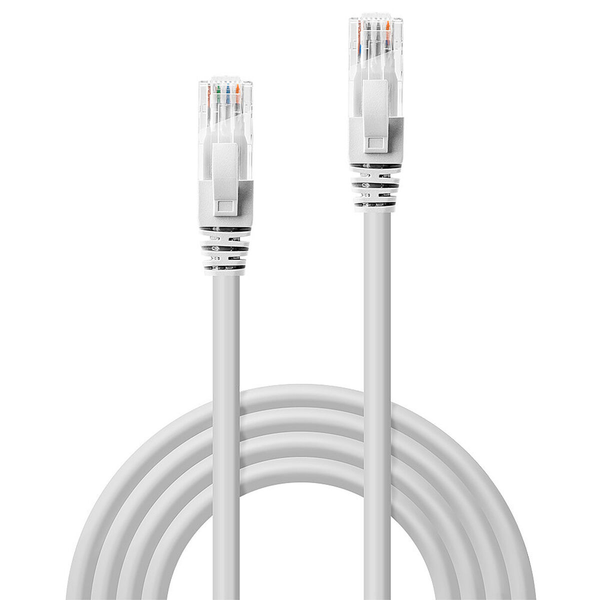 Image secondaire de Câble Réseau Rigide UTP 6ème Catégorie LINDY 48100 Blanc 30 m 1 Unité