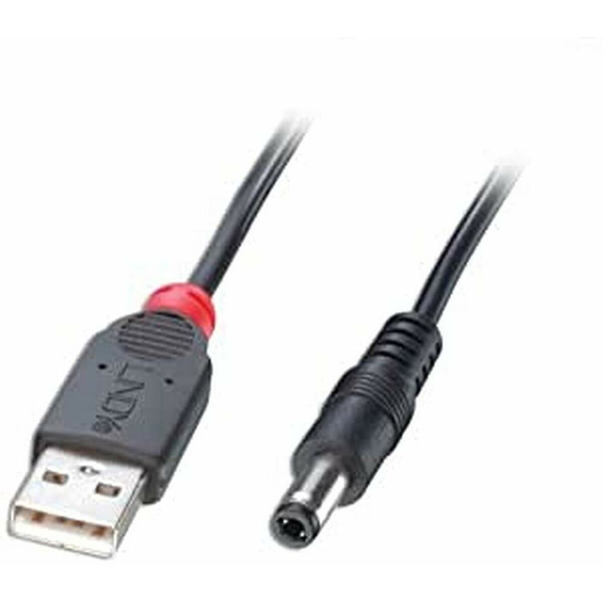 Câble USB DC LINDY 70267 Noir 1,5 m (1 Unités)