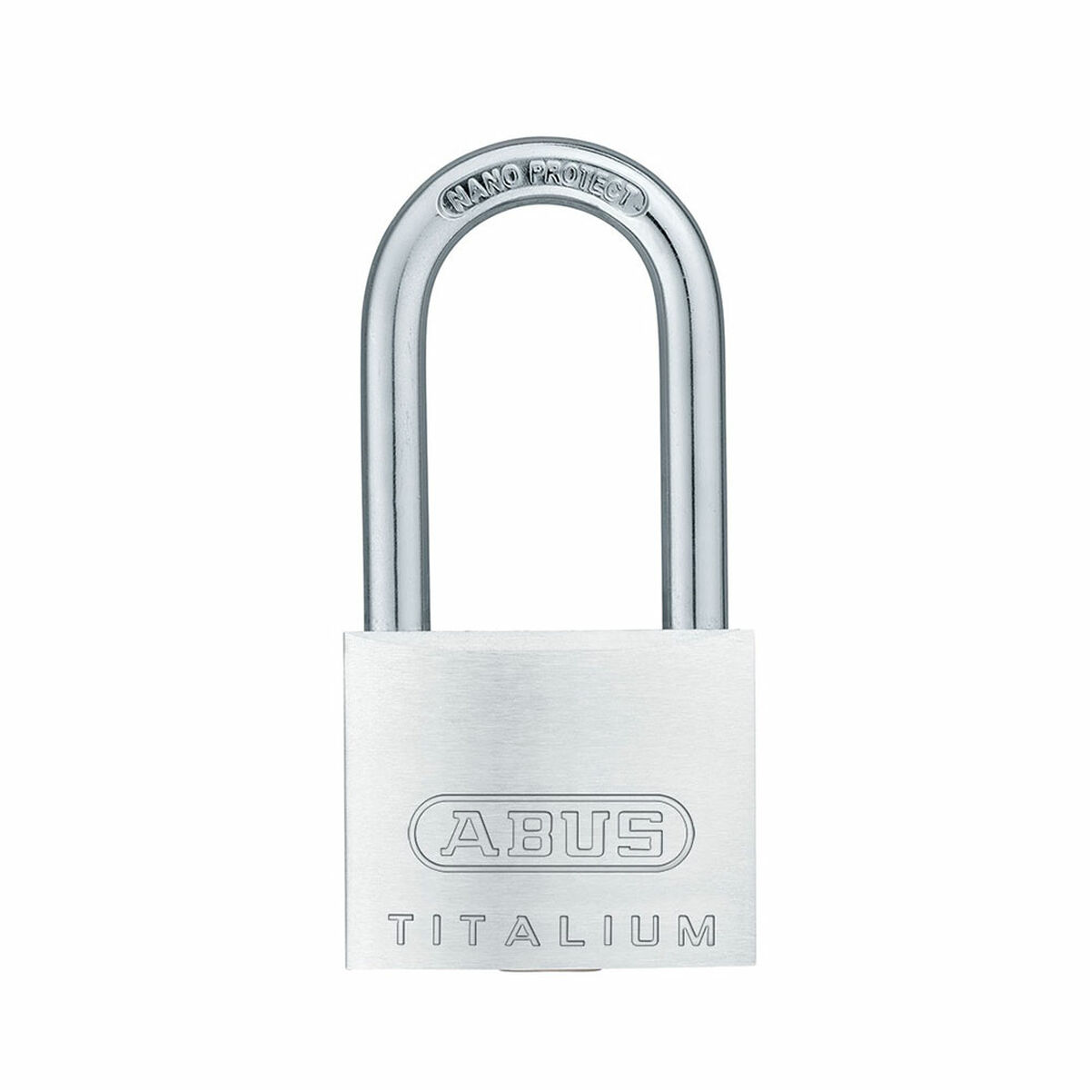 Verrouillage des clés ABUS Titalium 64ti/20hb20 Acier Aluminium Long (2 cm)