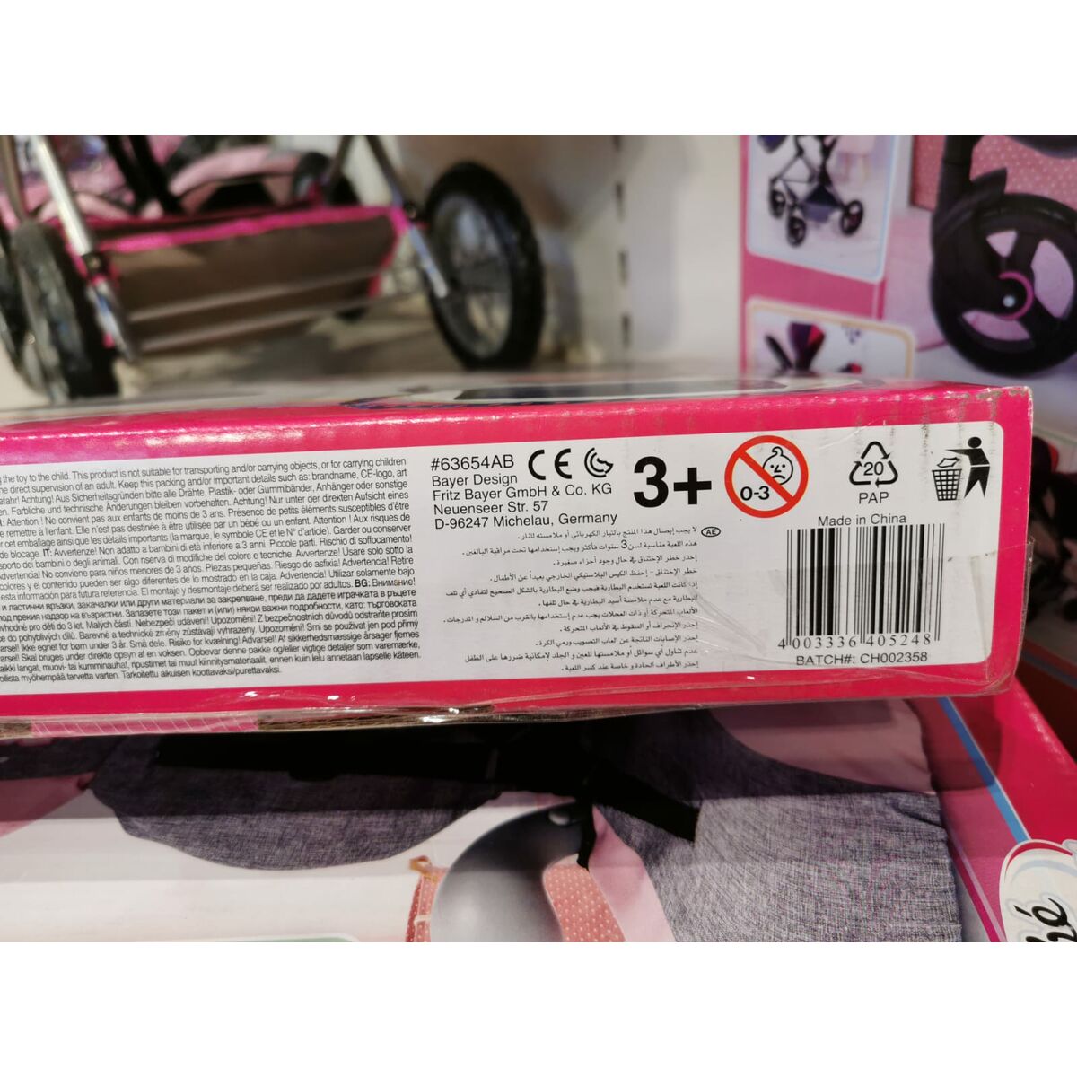 Dolls Accessories Reig Pink Navy Blue 9-in-1