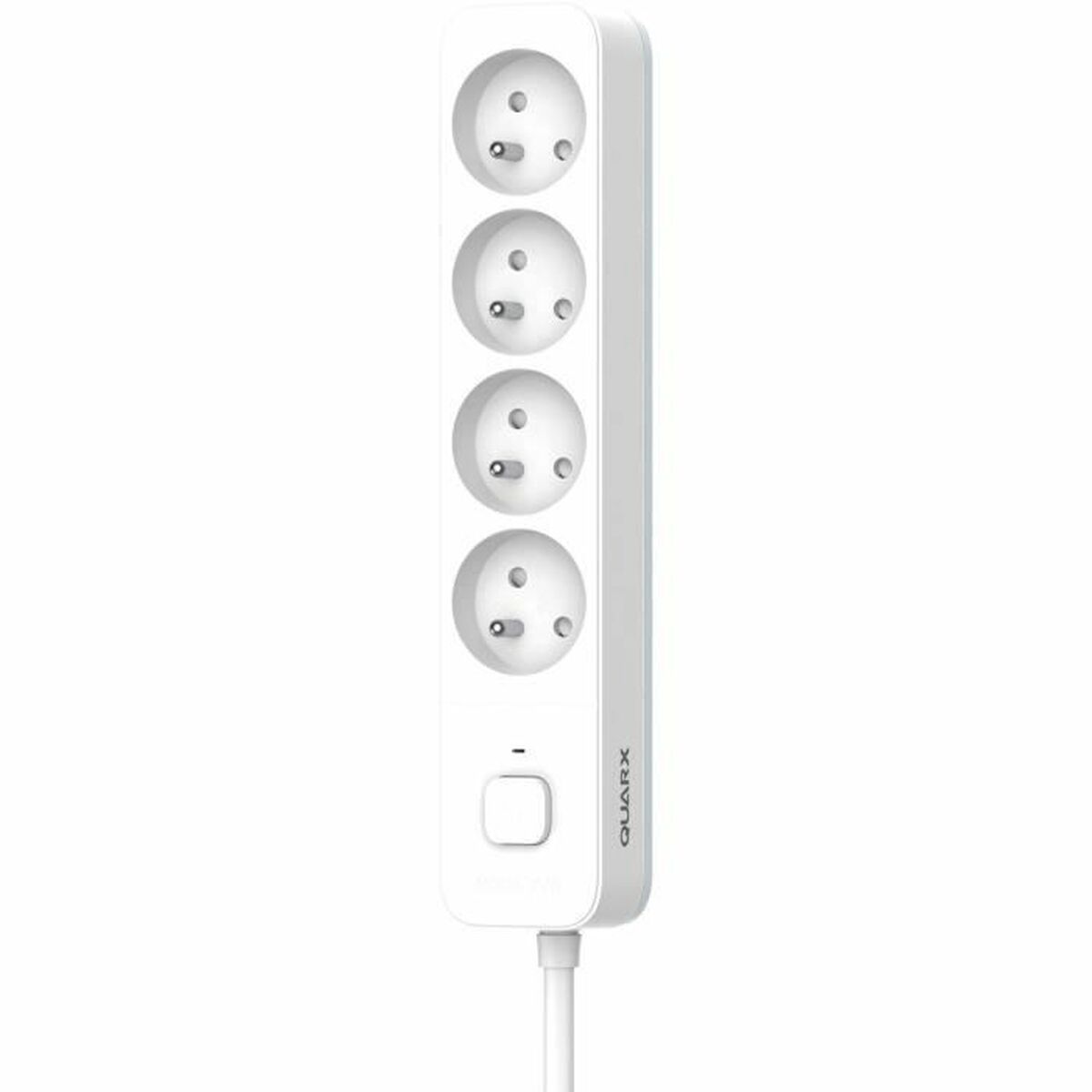 Afbeeldingen van 4-socket plugboard with power switch QUARX (3 m)