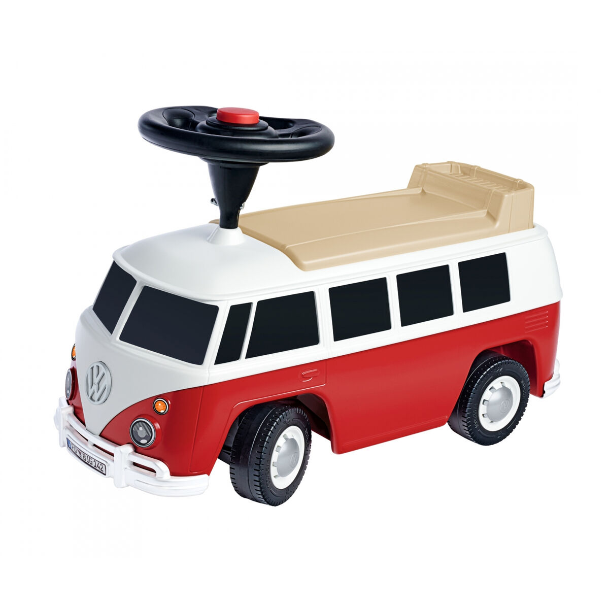 Tricycle Smoby Volkswagen Van Noir Rouge