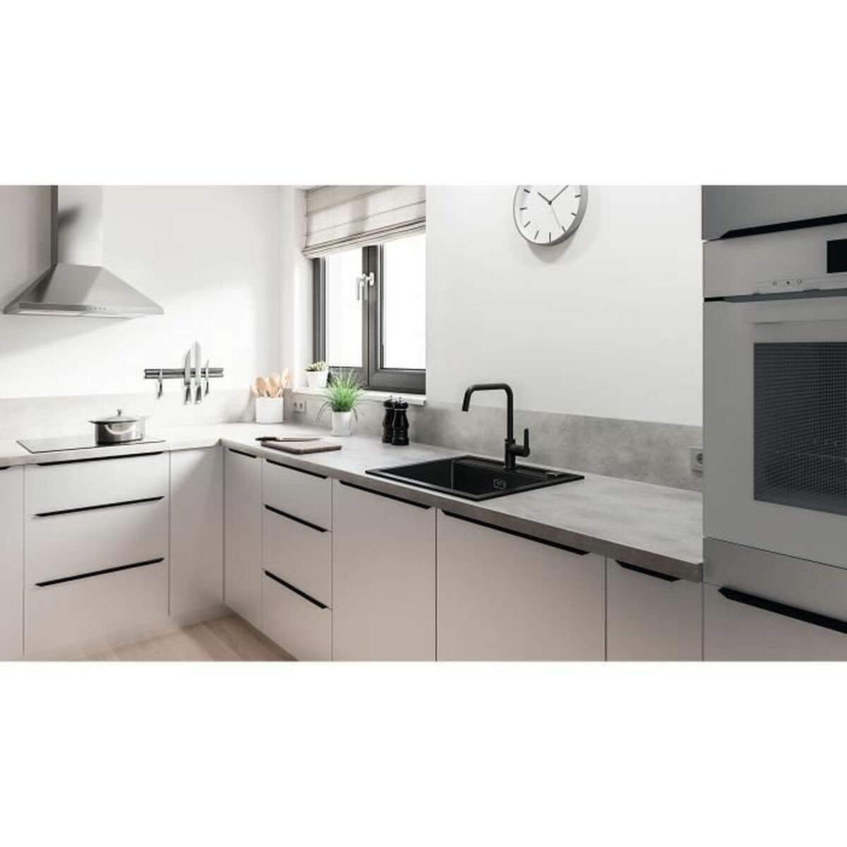 Mengkraan Grohe GROHE Start Zwart Mat zwart Blik C-vorm