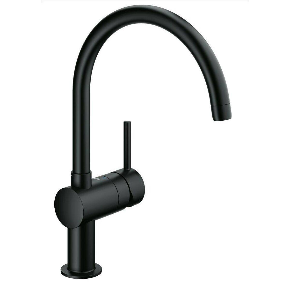 Rubinetto Monocomando Grohe 32917KS0 Nero Metallo Rettangolare