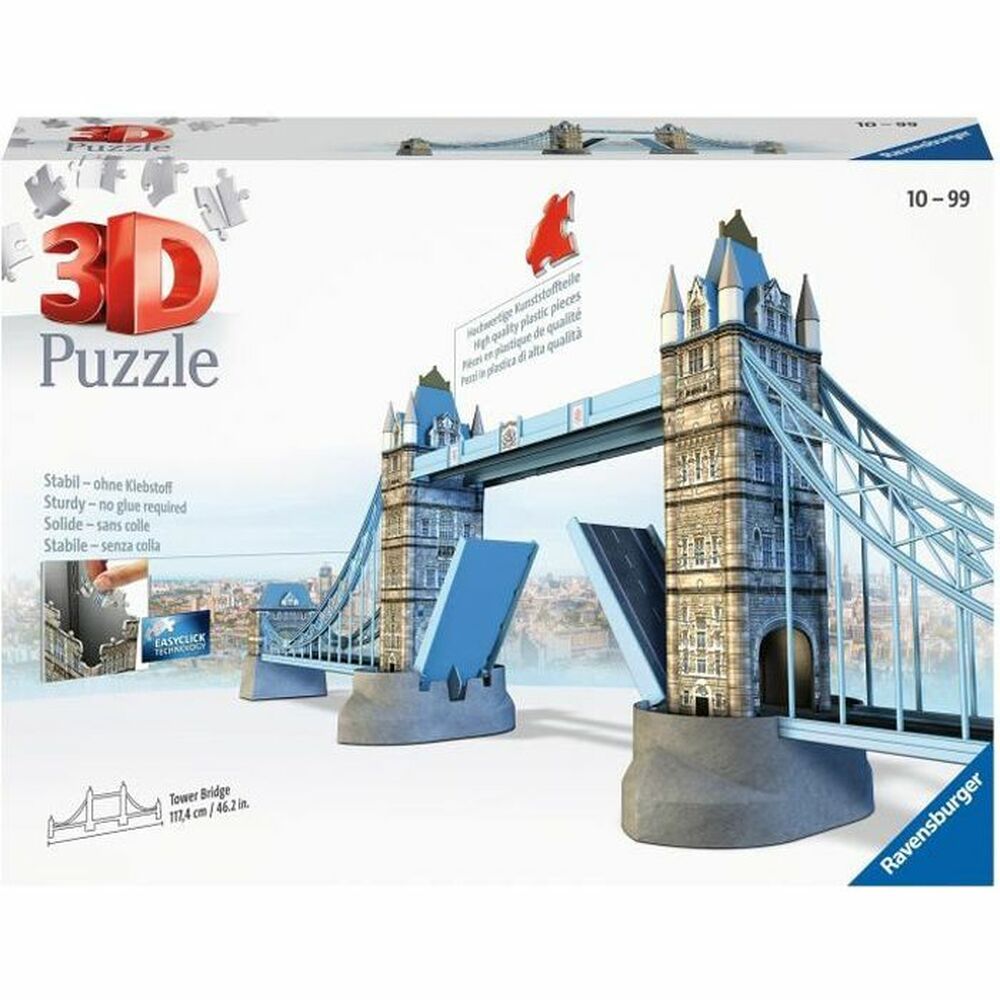 Puzzle 3D Ravensburger Londres Tower Bridge 216 Pièces