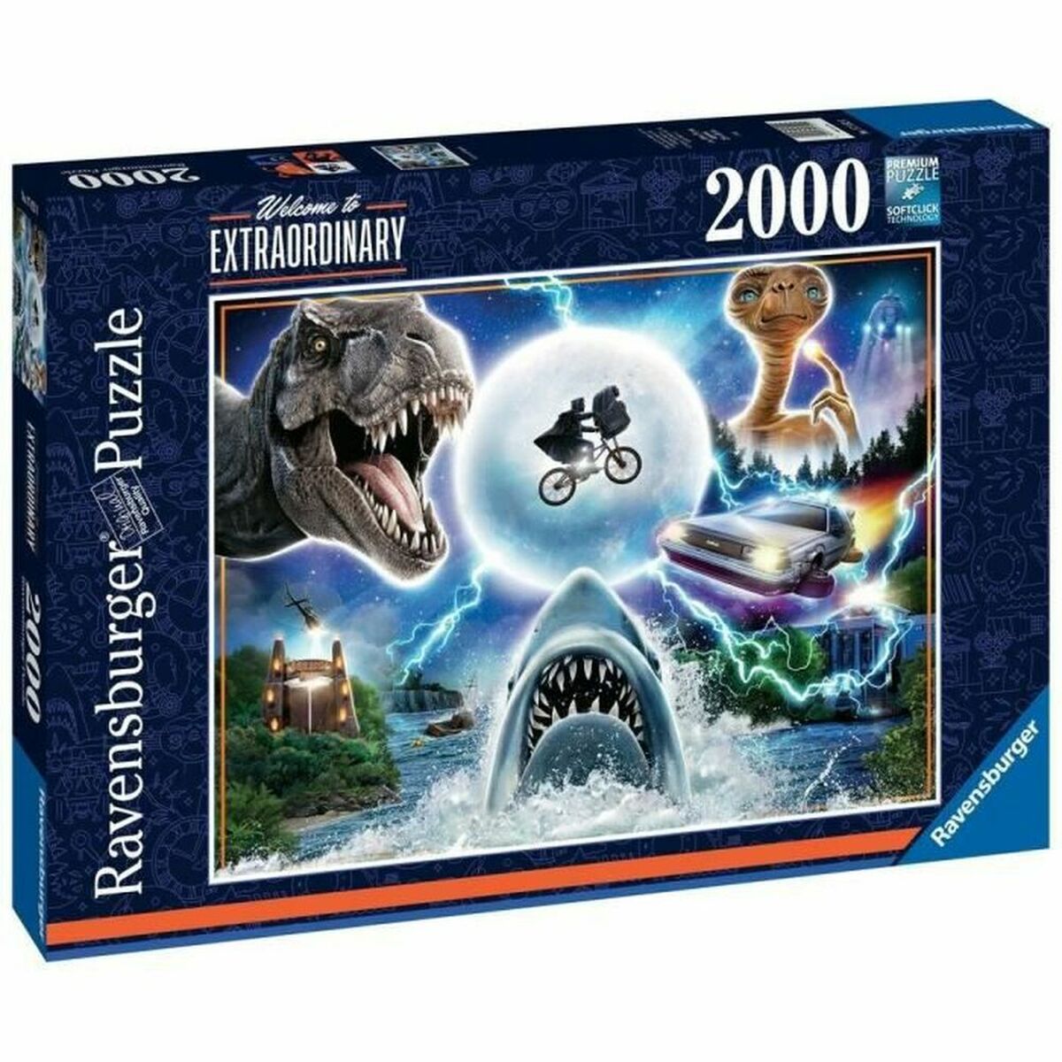 Puzzle Ravensburger Iceland: Kirkjuffellsfoss  (2000 Pieces)