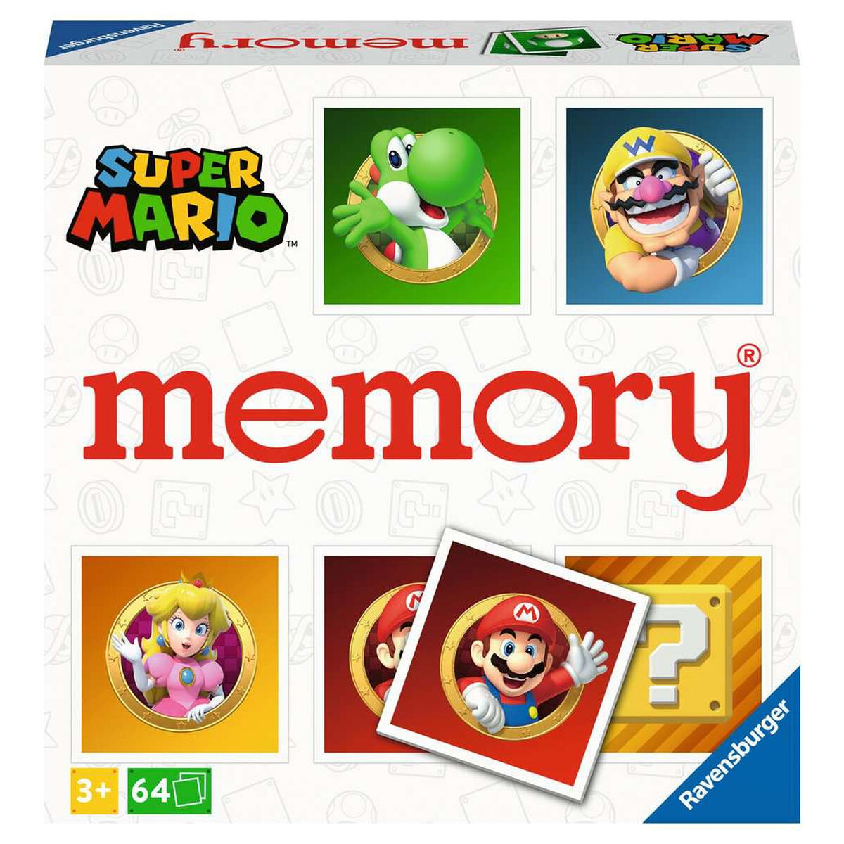 Lærerigt Spil Ravensburger Grand Memory - Super Mario Multifarvet