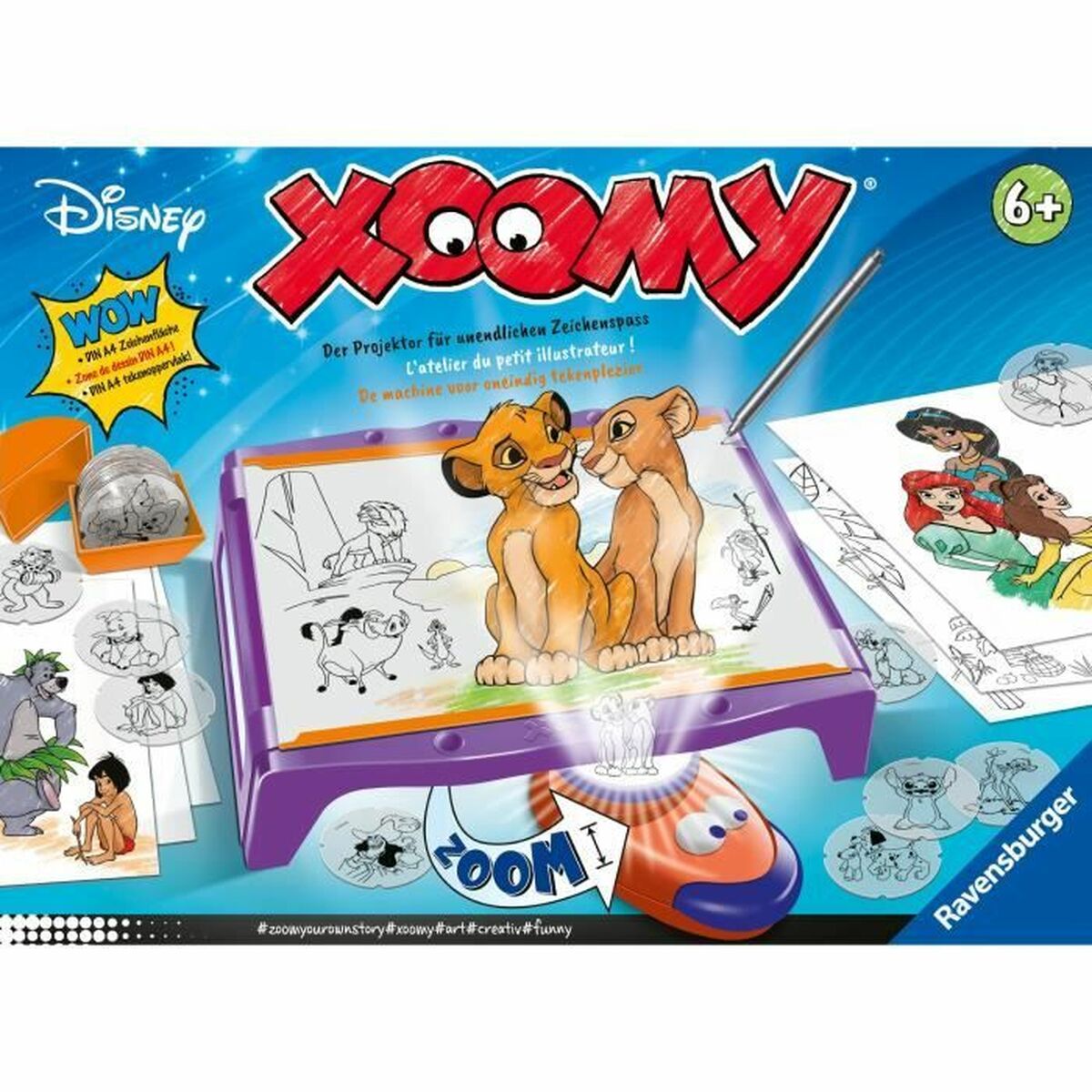 Tekenset Ravensburger Xoomy Maxi Disney Multicolour