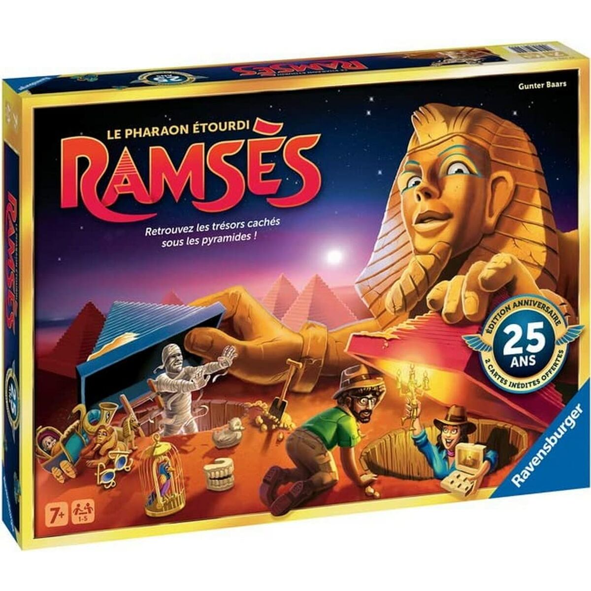 Brætspil Ravensburger Ramses 25th anniversary (FR) Multifarvet (Fransk)
