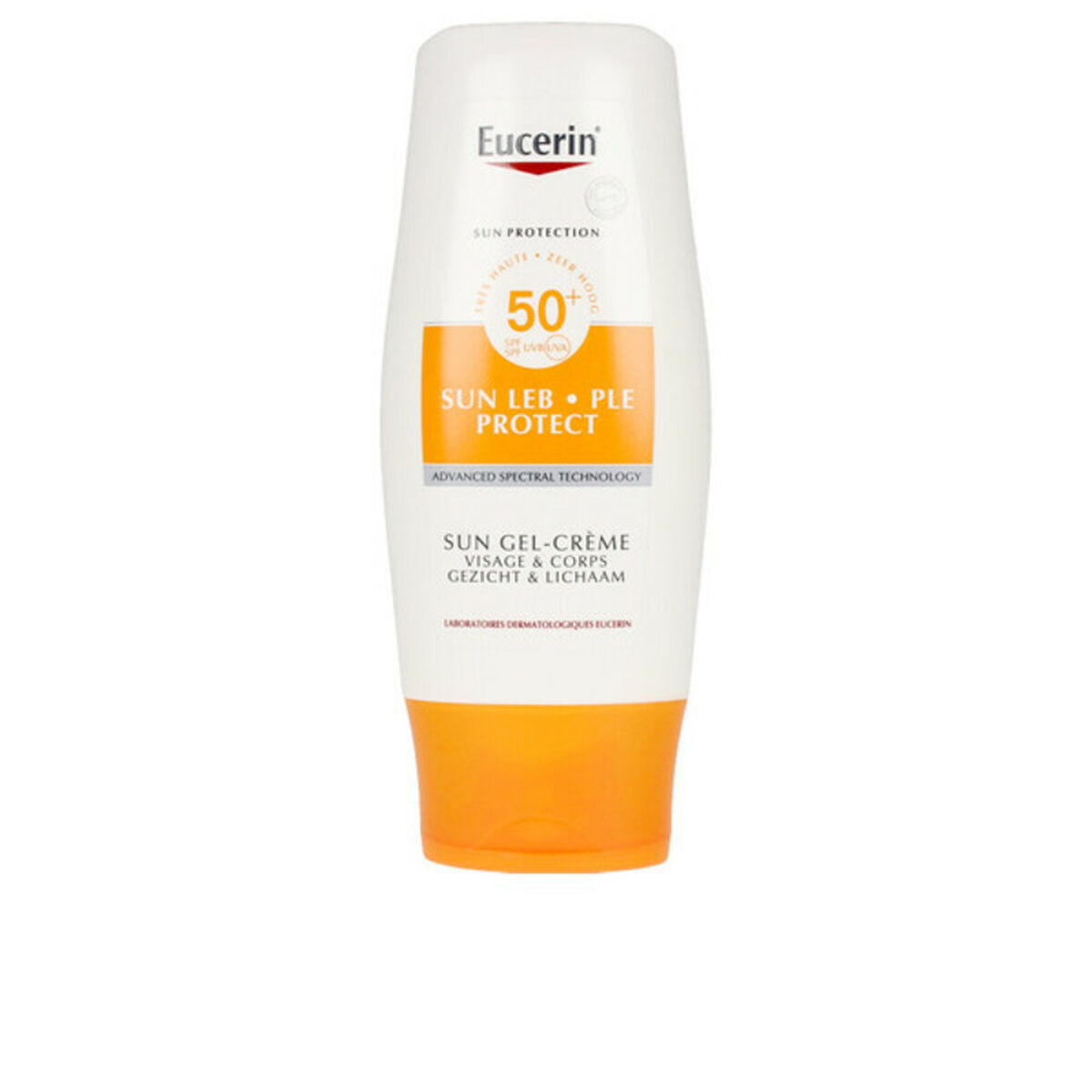 Gezichtszonnecrème Eucerin 3856515 Transparant Spf 50