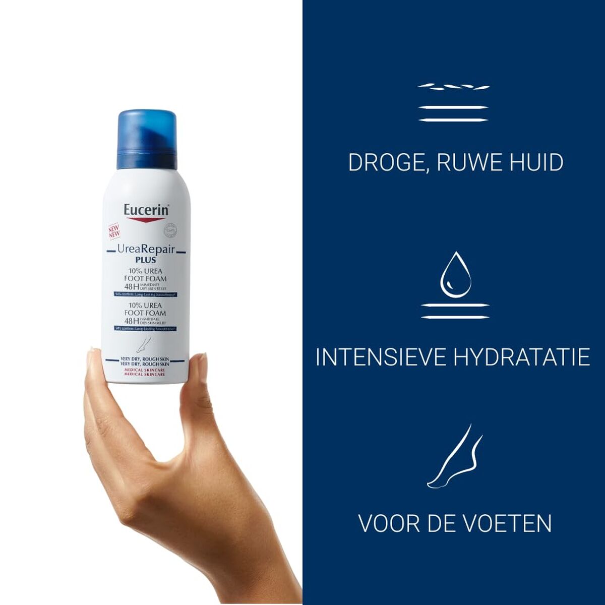 Vochtinbrengende Voetcrème Eucerin