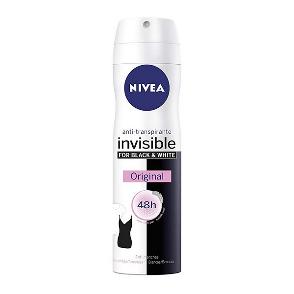 Spray déodorant Black & White Invisible Nivea (200 ml)   