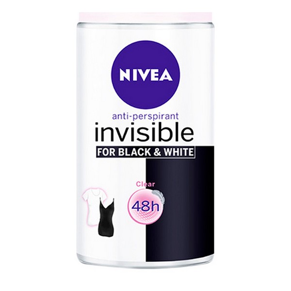 Désodorisant Roll-On Black & White Invisible Nivea (50 ml)