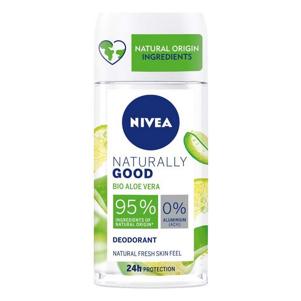 Roll-On Deodorant Naturally Good Nivea Aloe Vera (50 ml)