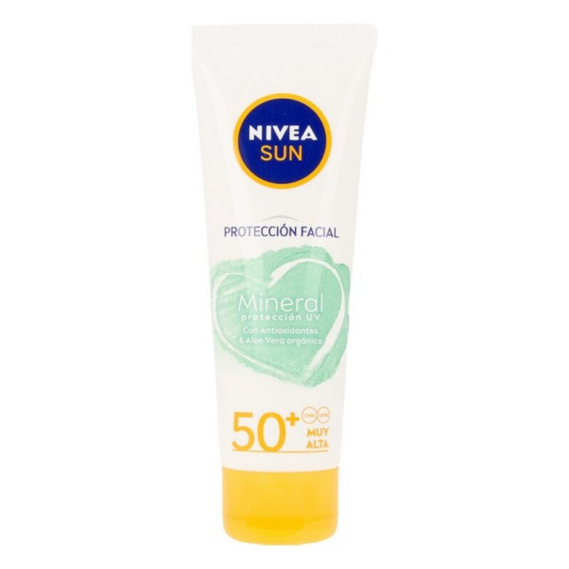 Sun Cream Sun Facial Mineral Nivea 50+ (50 ml)