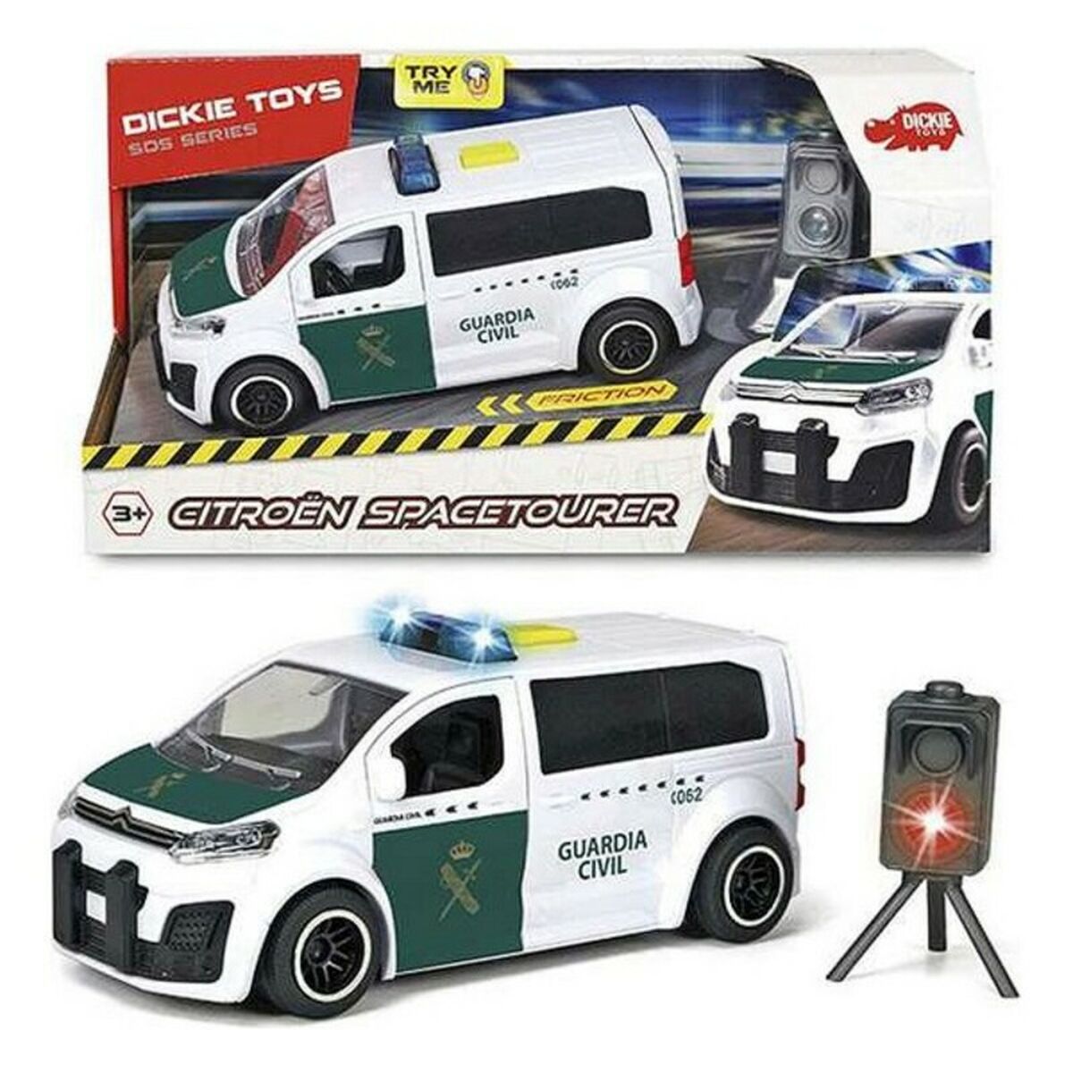 Voiture de police Dickie Toys Citroën Spacetourer Non (15 cm)
